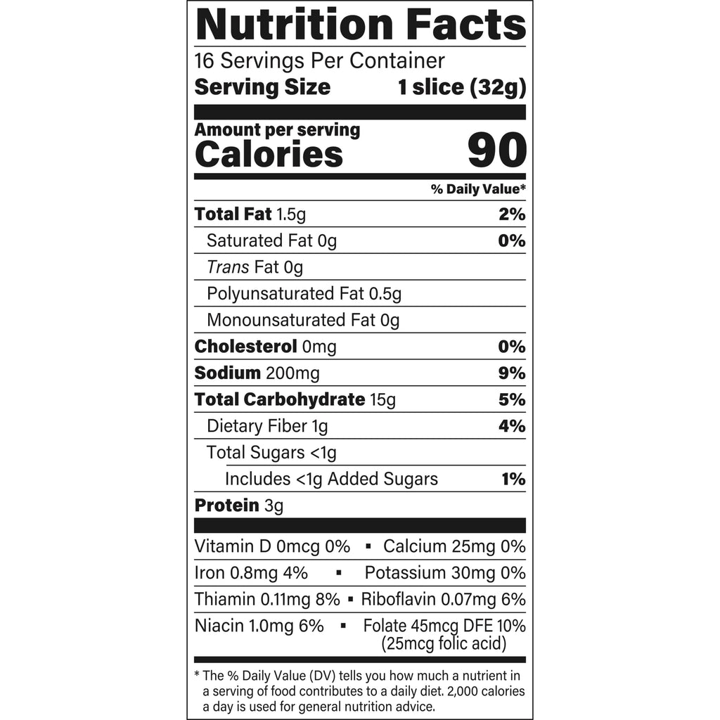 Beefsteak No Seeds Rye Bread 18 Oz