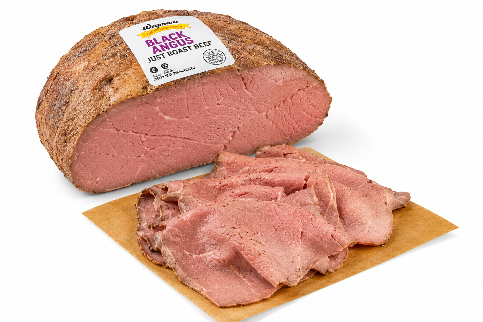 Wegmans Black Angus Just Roast Beef-Sold by weight