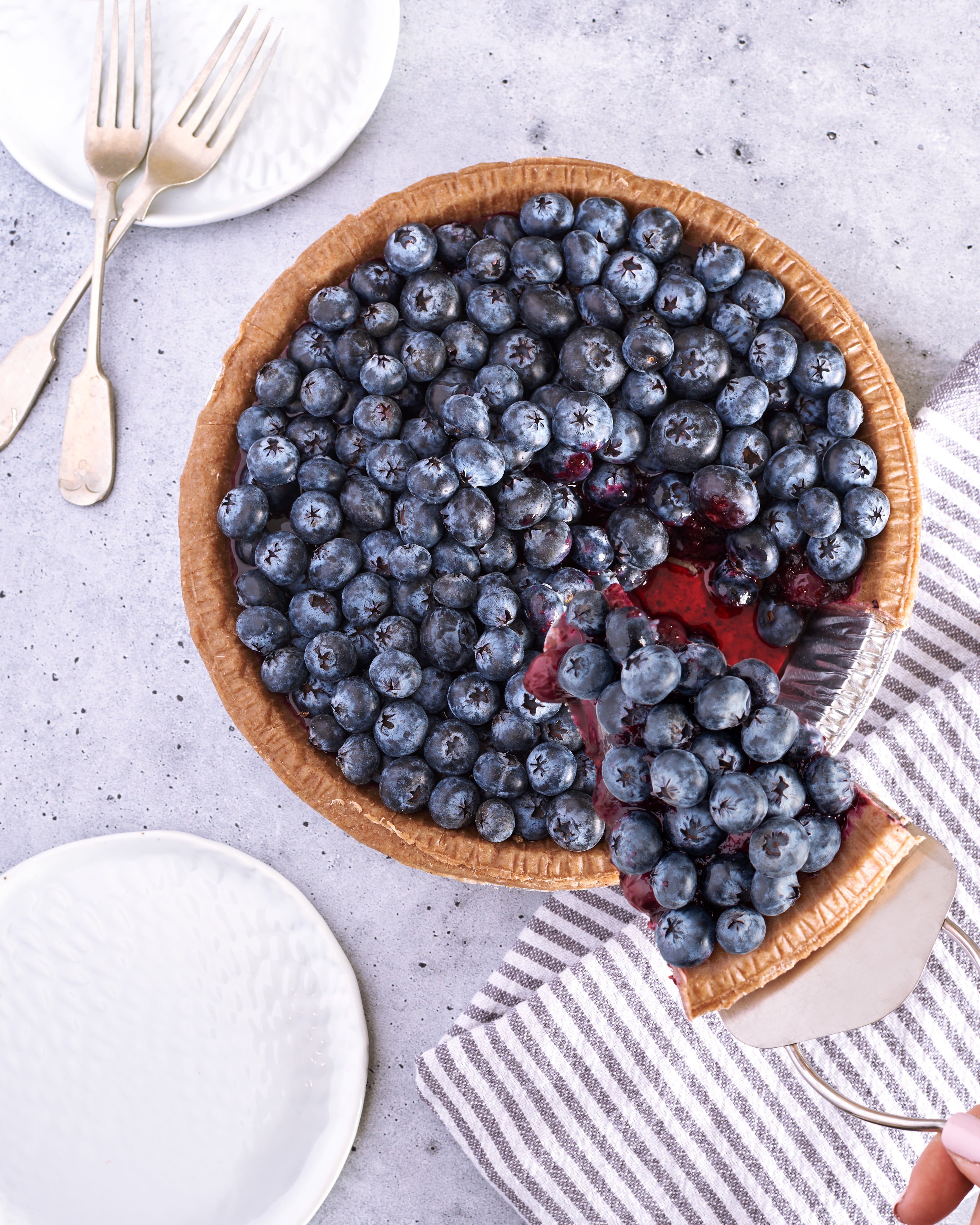 Fresh Organic Blueberries 11 Oz Container