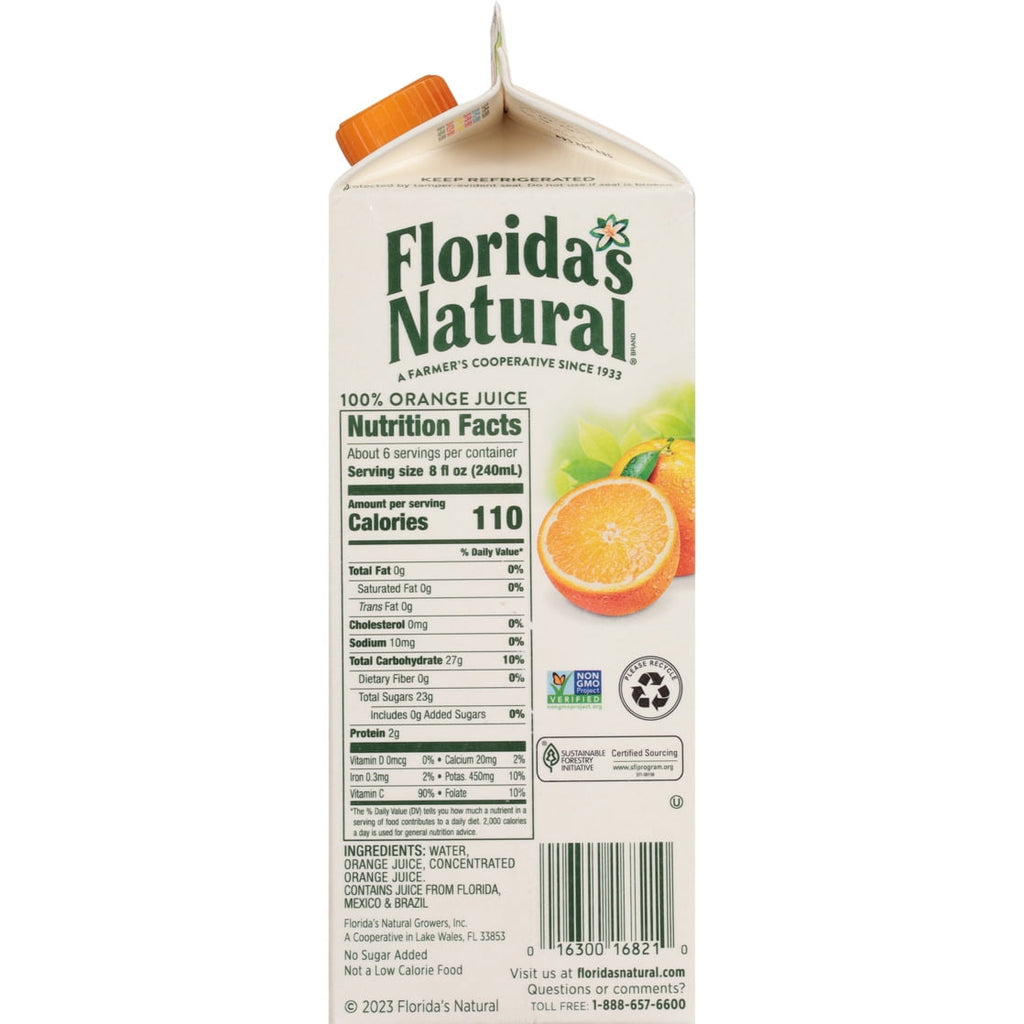 Florida's Natural Orange Juice With Pulp 52 fl oz