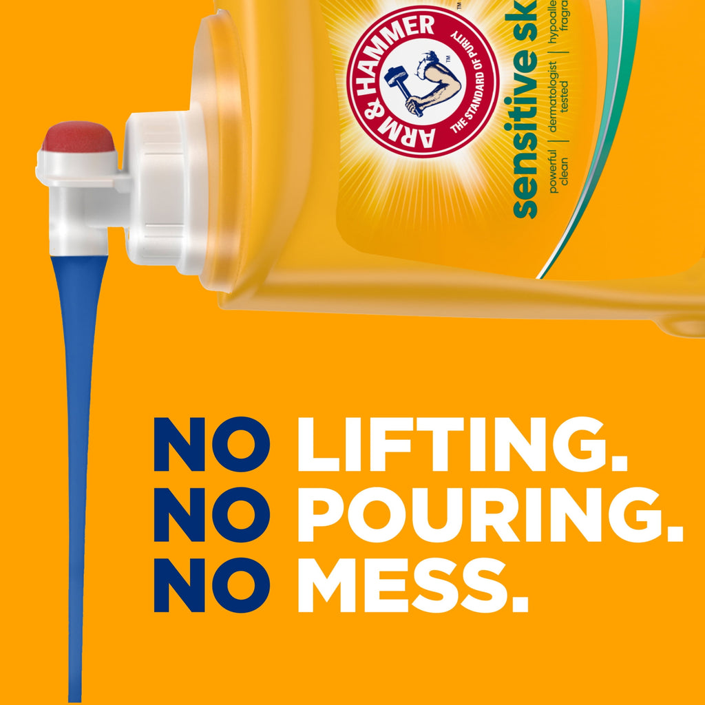 ARM & HAMMER Sensitive Skin Plus Fresh Scent Liquid Laundry Detergent 170 fl oz 170 Loads