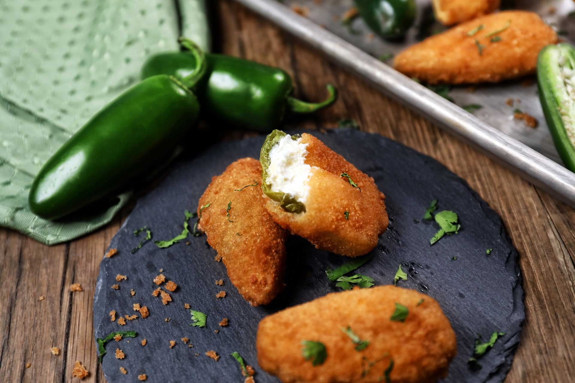 Farm Rich Breaded Jalapeno Peppers Stuffed with Cream Cheese Frozen 17 Oz