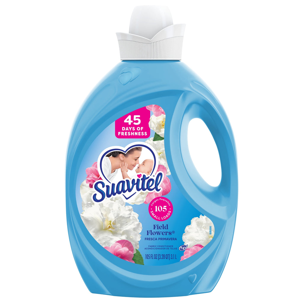 Suavitel Field Flowers Liquid Fabric Conditioner 105 fl oz 105 Loads