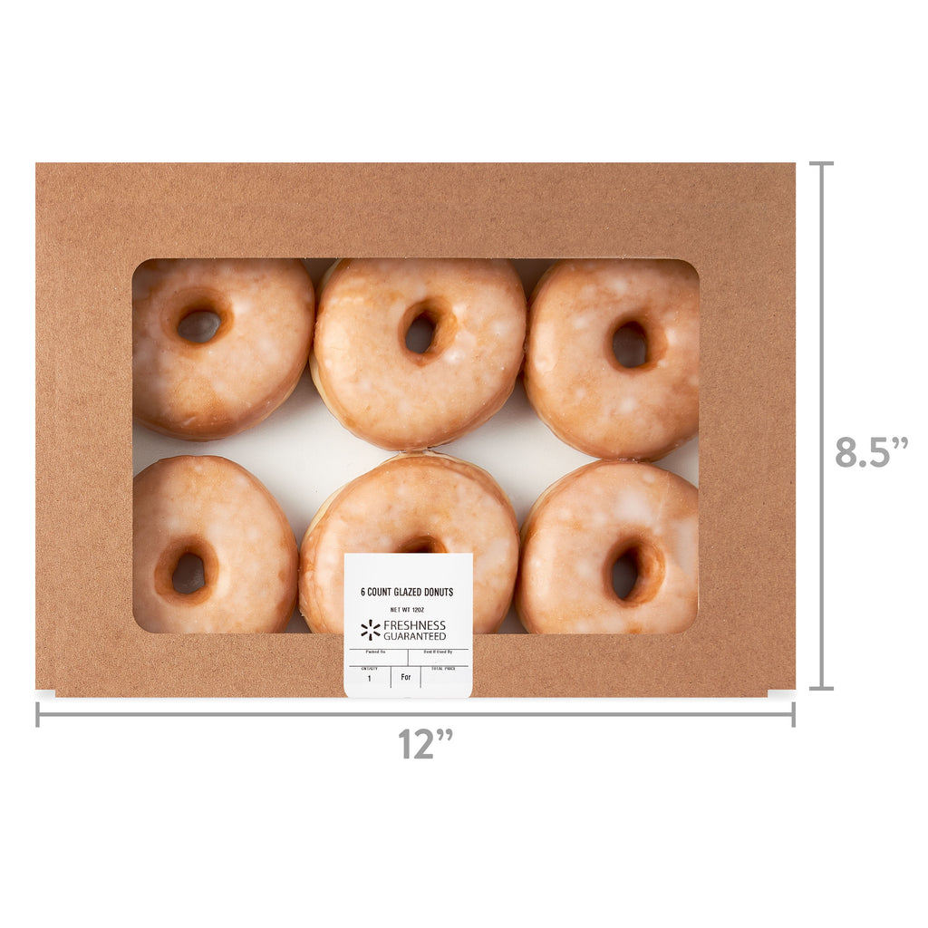 Glazed Donuts 12 Oz 6 Count Freshness Guaranteed