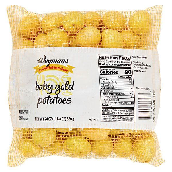 Wegmans Baby Gold Potatoes 48 Oz