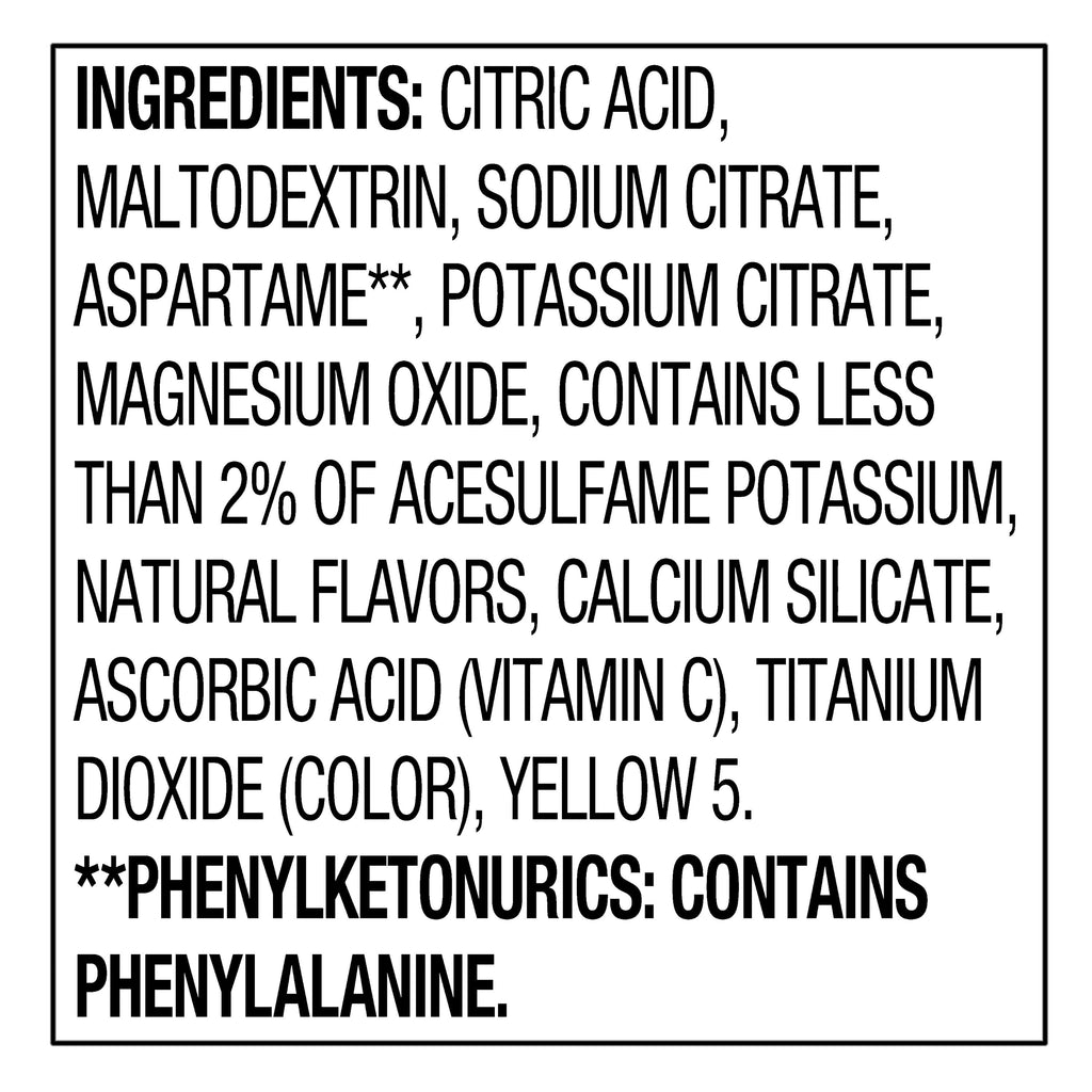Great Value Sugar-Free Lemonade Drink Mix Packets 0.14 oz 10 Count