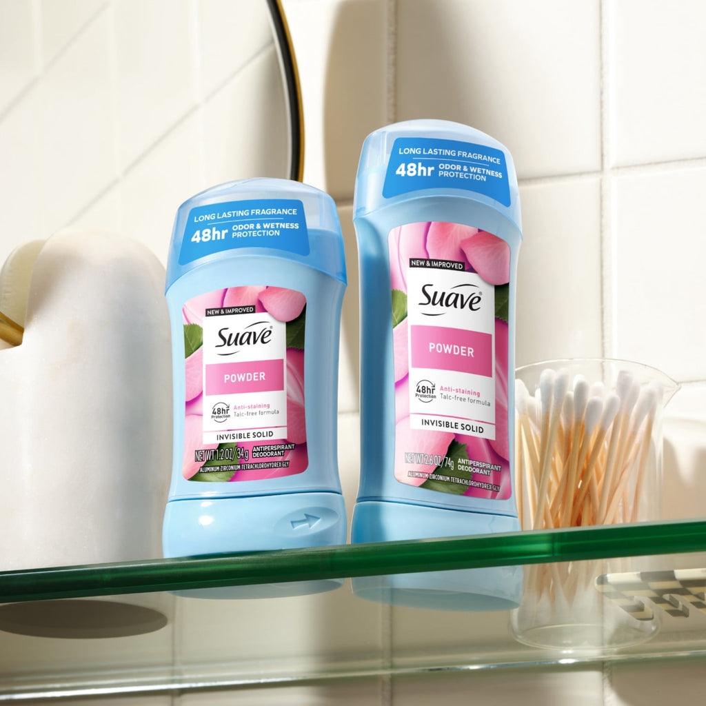 Suave Women Antiperspirant Deodorant Powder 48-Hour Protection 2.6 oz