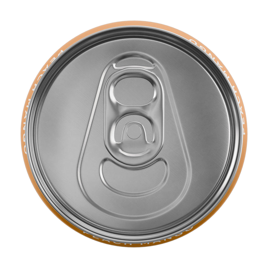 Bloom Nutrition Sparkling Peach Mango Energy Drink 12 fl oz Single Can