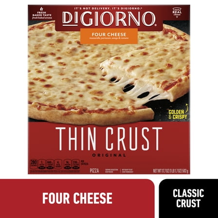DiGiorno Rising Crust Four Cheese Frozen Pizza 24.6 Oz