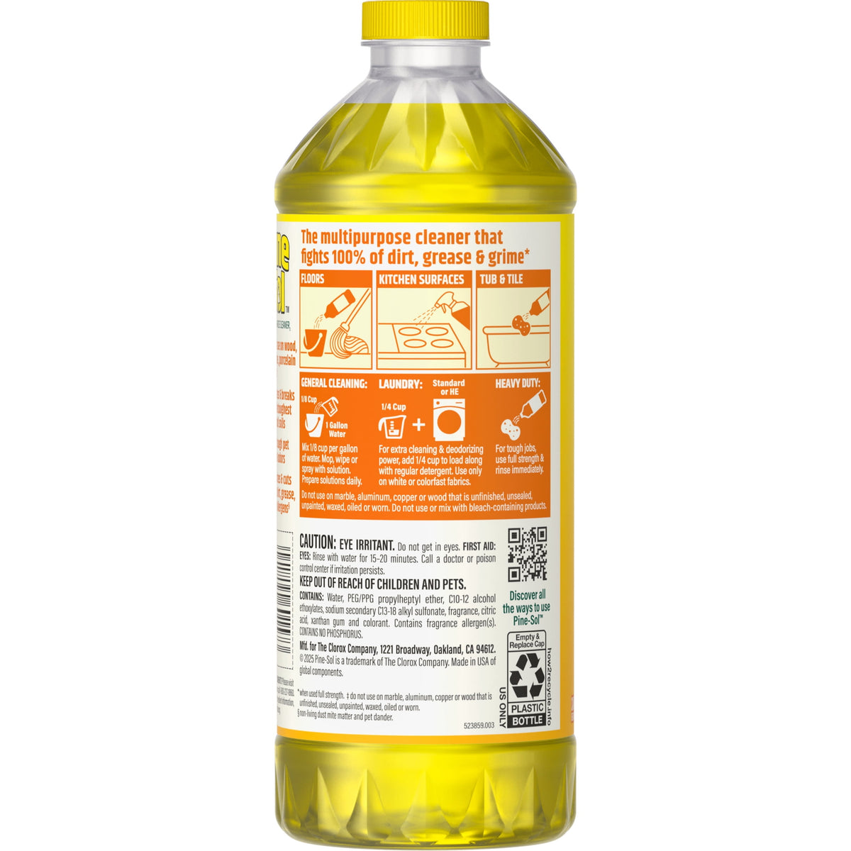 Pine-Sol Multi-Surface Cleaner Lemon Fresh Scent 48 fl oz