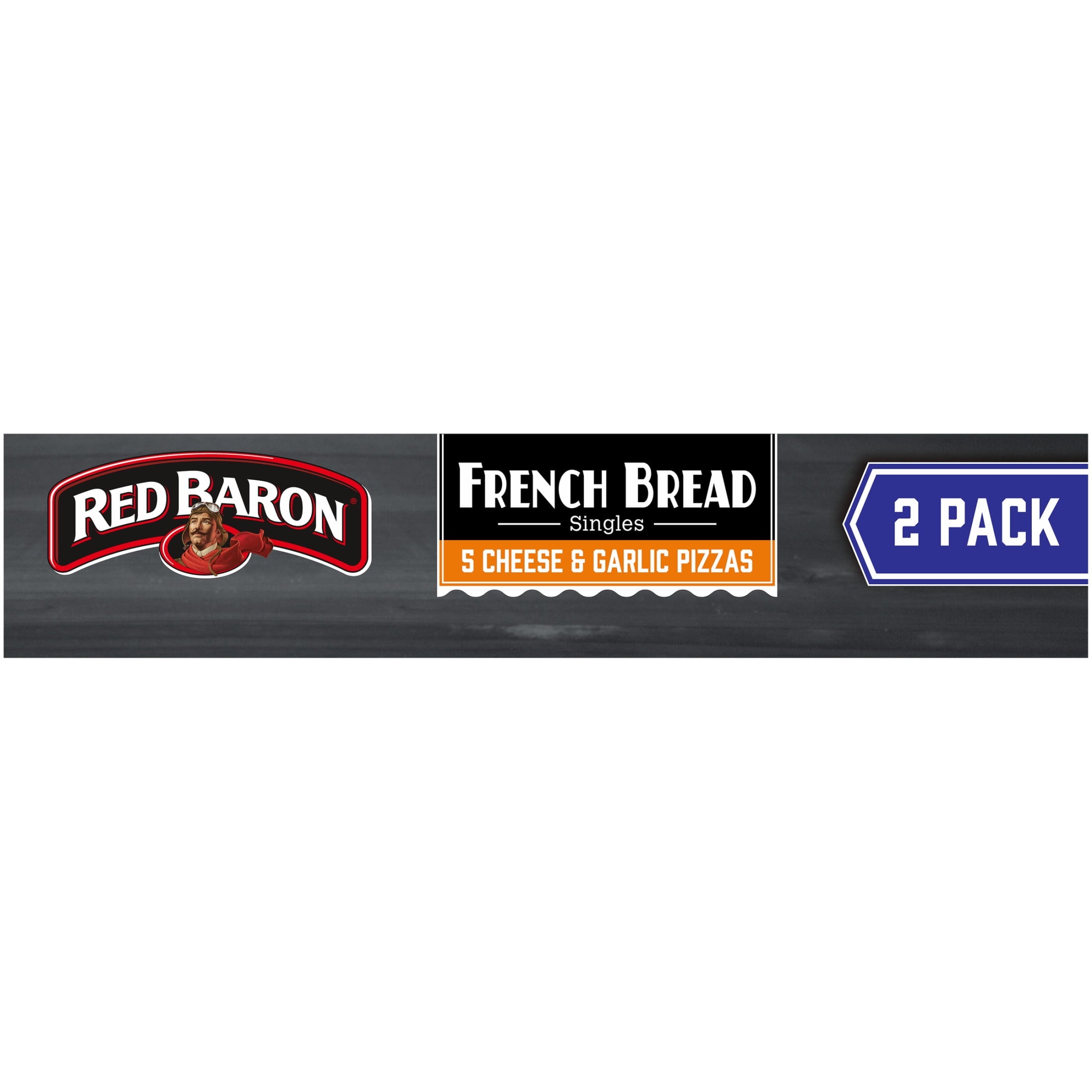 Red Baron 5 Cheese & Garlic French Bread Frozen Pizza 8.8 Oz 2 Pack