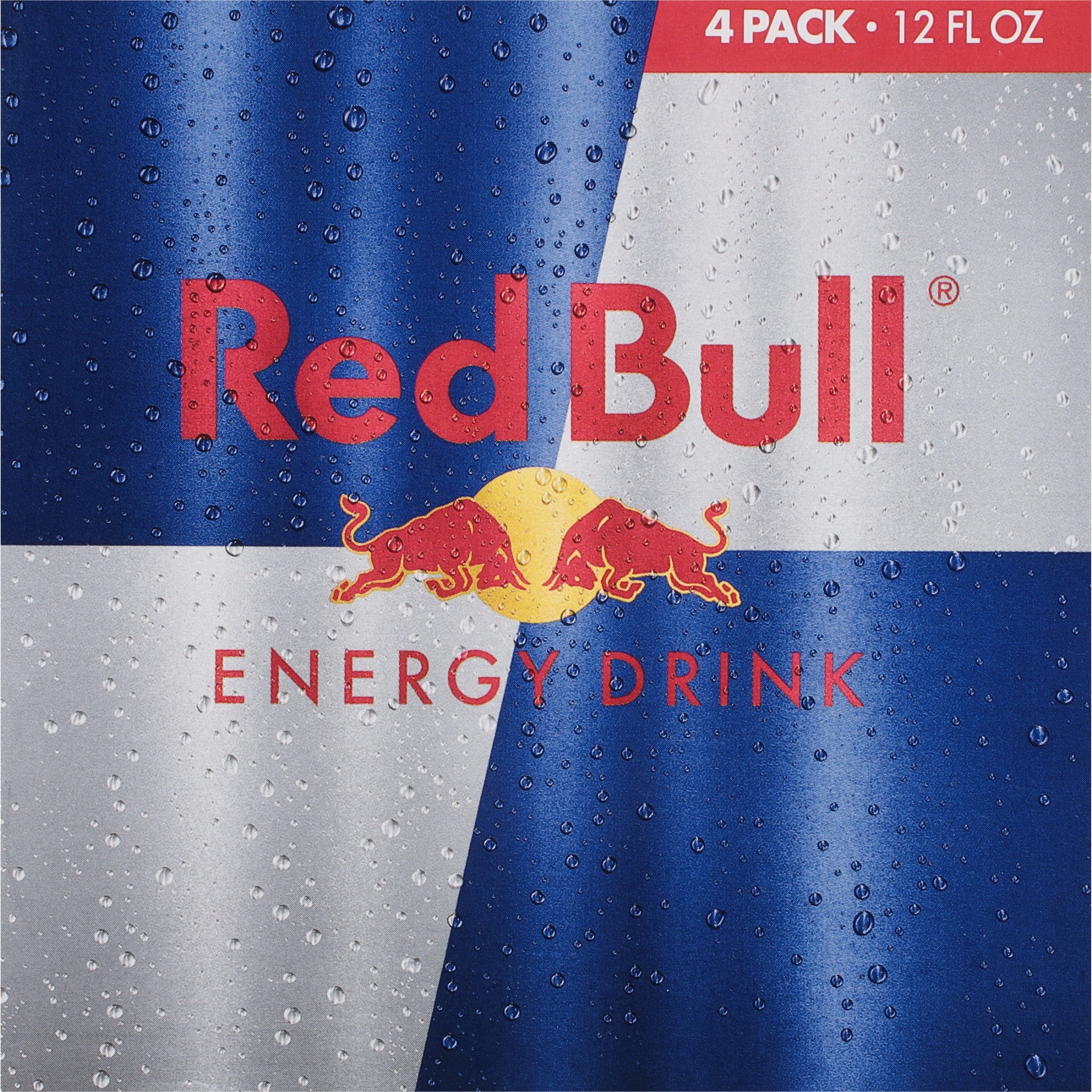 Red Bull Energy Drink Original 12 fl oz 4 Pack Cans