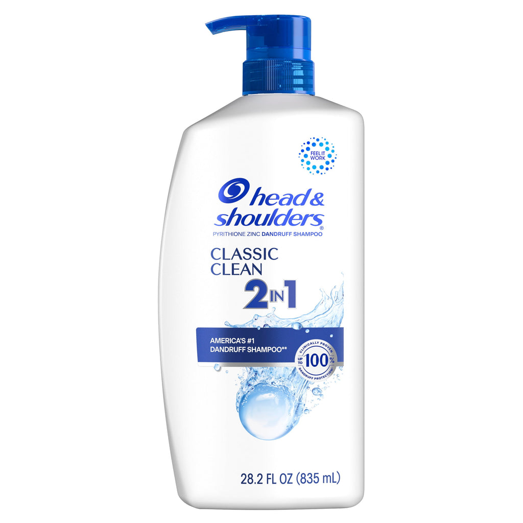 Head & Shoulders Classic Clean 2 in 1 Dandruff Shampoo and Conditioner 28.2 fl oz