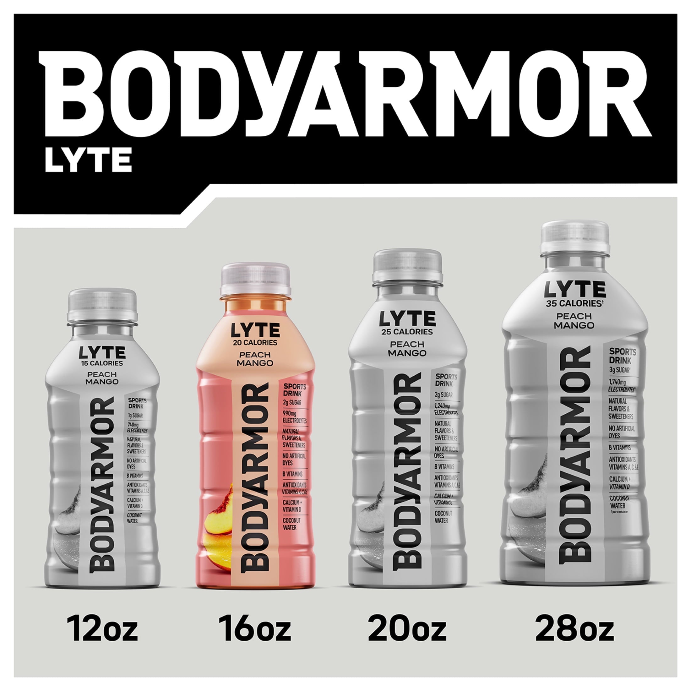 BODYARMOR Lyte Dragonfruit Berry Electrolyte Sports Drink 16 fl oz Bottle