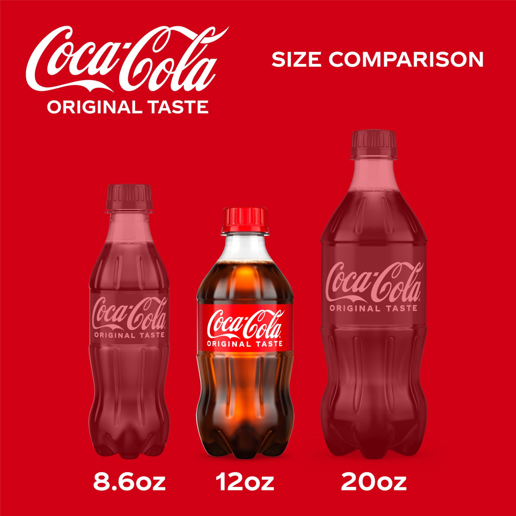 Soda Pop Bottles 12 Fl Oz 8 Pack Coca-Cola