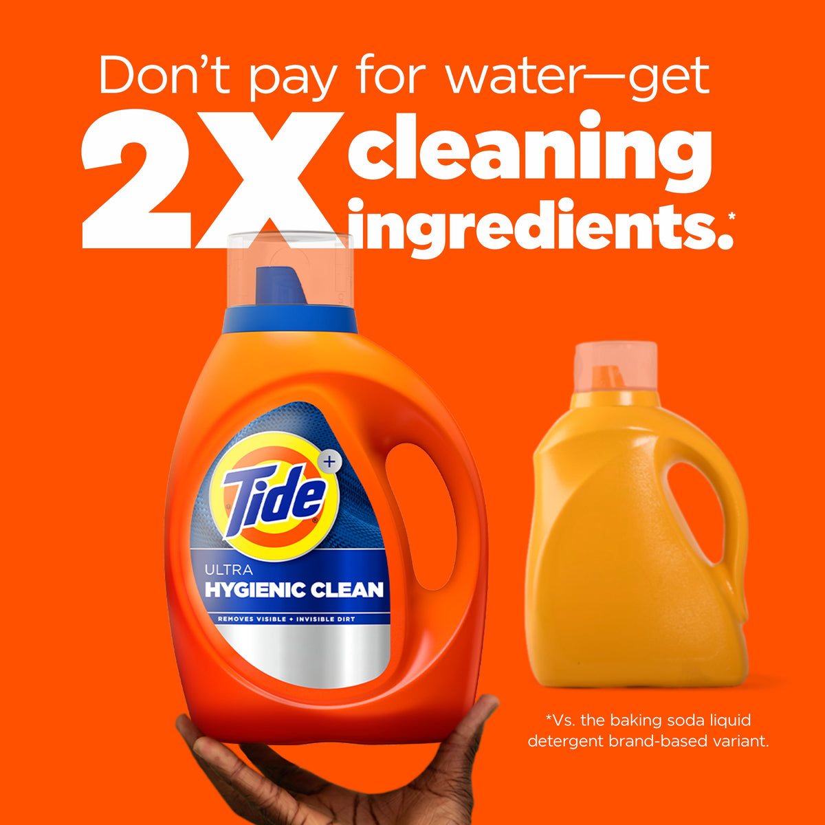 Tide Ultra Hygienic Clean Liquid Laundry Detergent Original Scent 117 fl oz 83 Loads