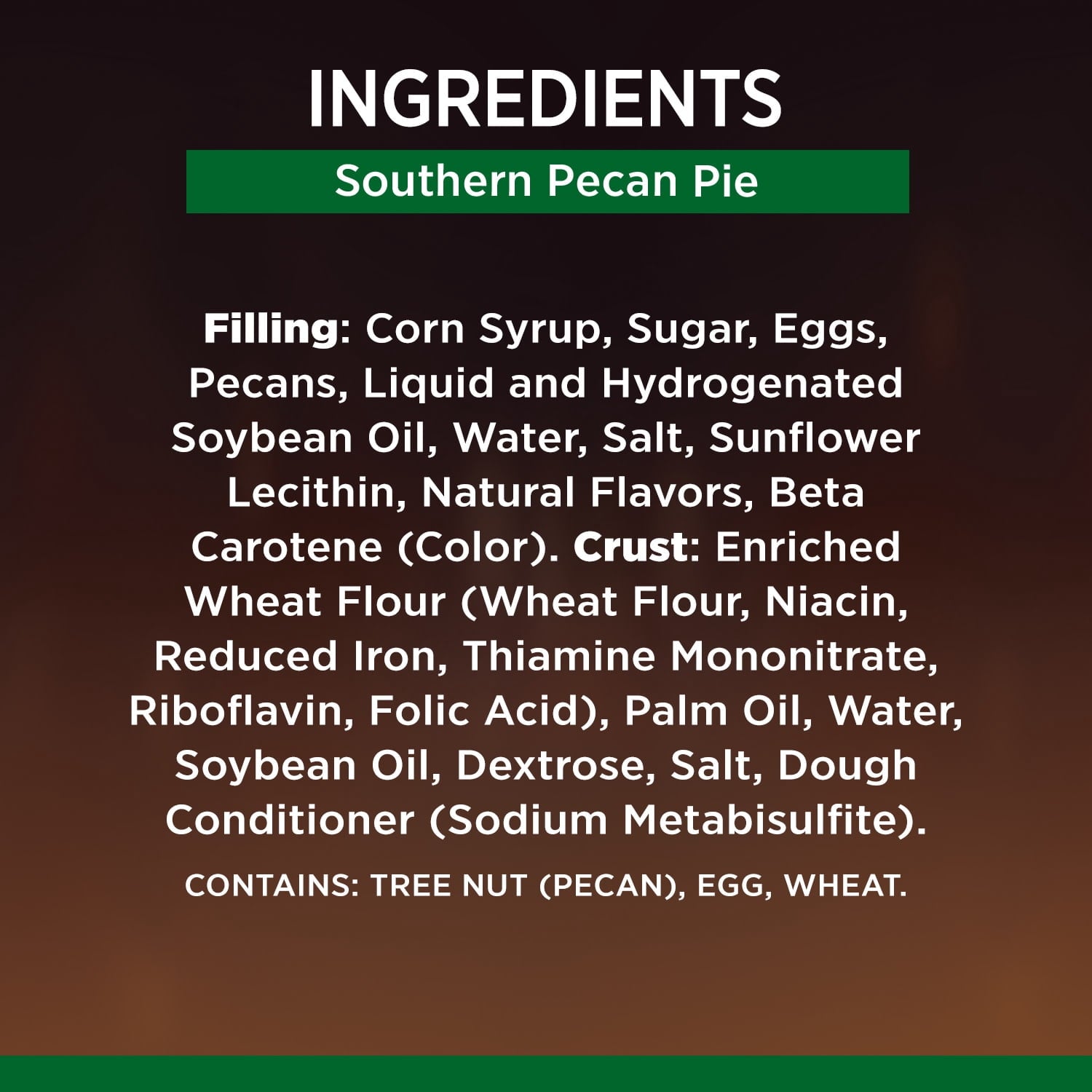 Southern Pecan Pie 32 Oz Marie Callender's