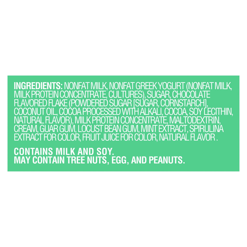 Yasso Mint Chocolate Chip Frozen Greek Yogurt Bars 4 Count 14 Fl Oz