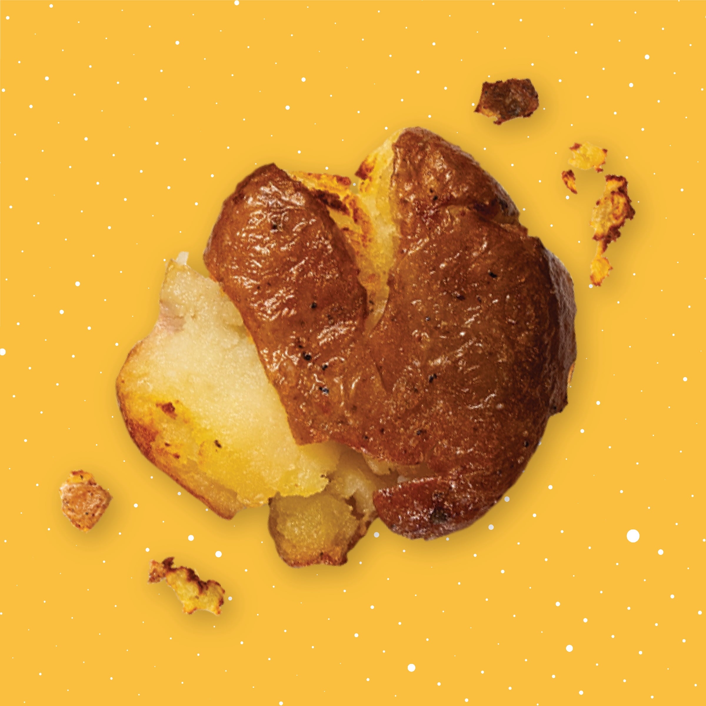 Kinder's Garlic Parmesan Frozen Smashed Potatoes 13 Oz