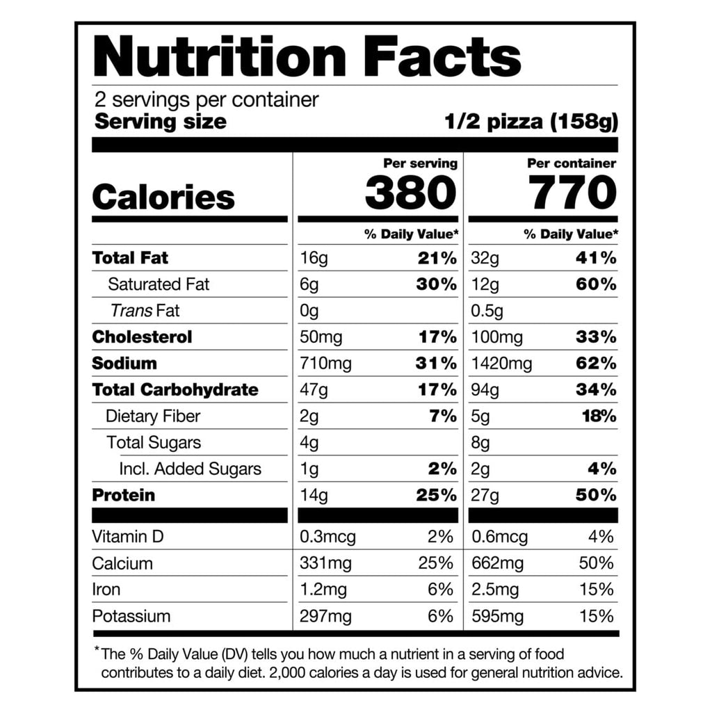 CAULIPOWER White Stone-Fired Cauliflower Crust Pizza 11.15 Oz Frozen