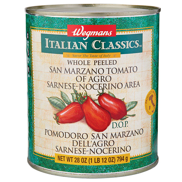 Wegmans Italian Classics Whole San Marzano Tomatoes 28 Oz