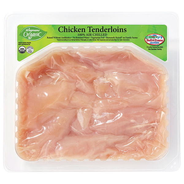 Wegmans Organic Chicken Tenderloins 1.6 lbs