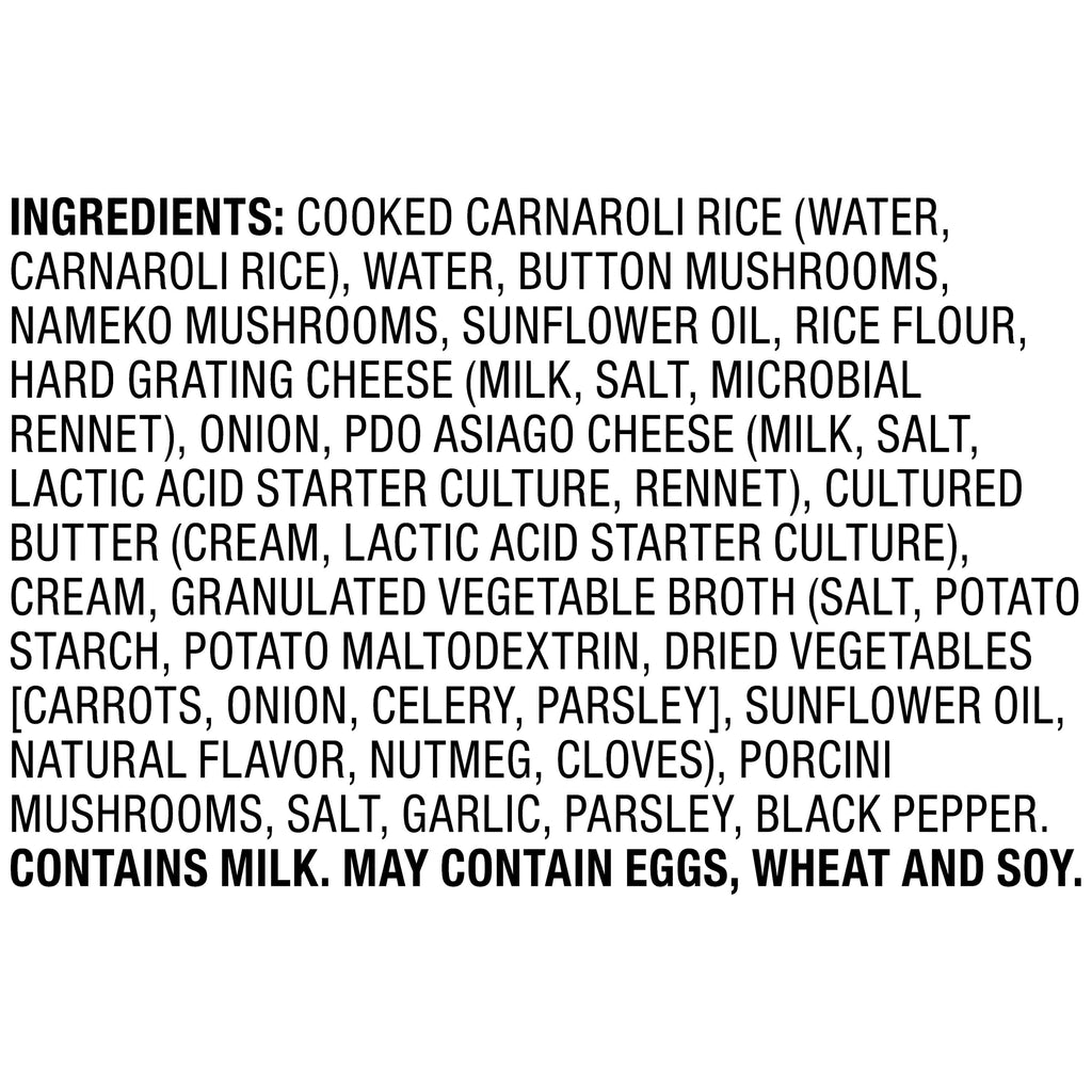 Bettergoods Mushroom Asiago Risotto Frozen 16 Oz