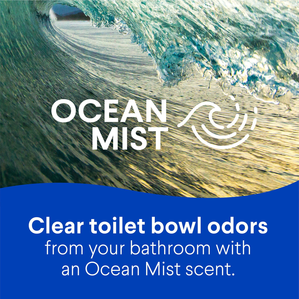 Clorox Toilet Bowl Cleaner Clinging Bleach Gel Ocean Mist 24 fl oz