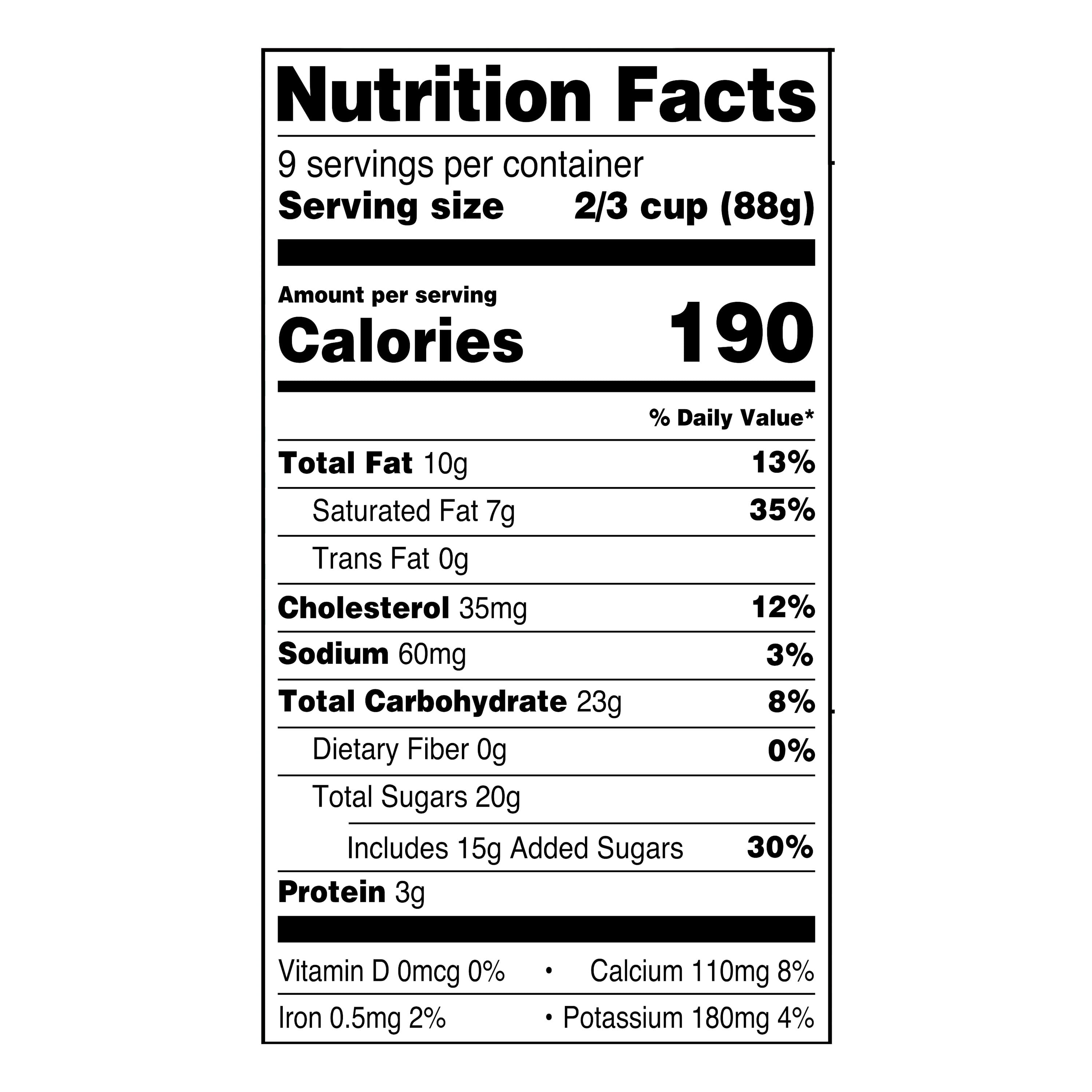 Great Value Mint Chip Ice Cream 48 Fl Oz