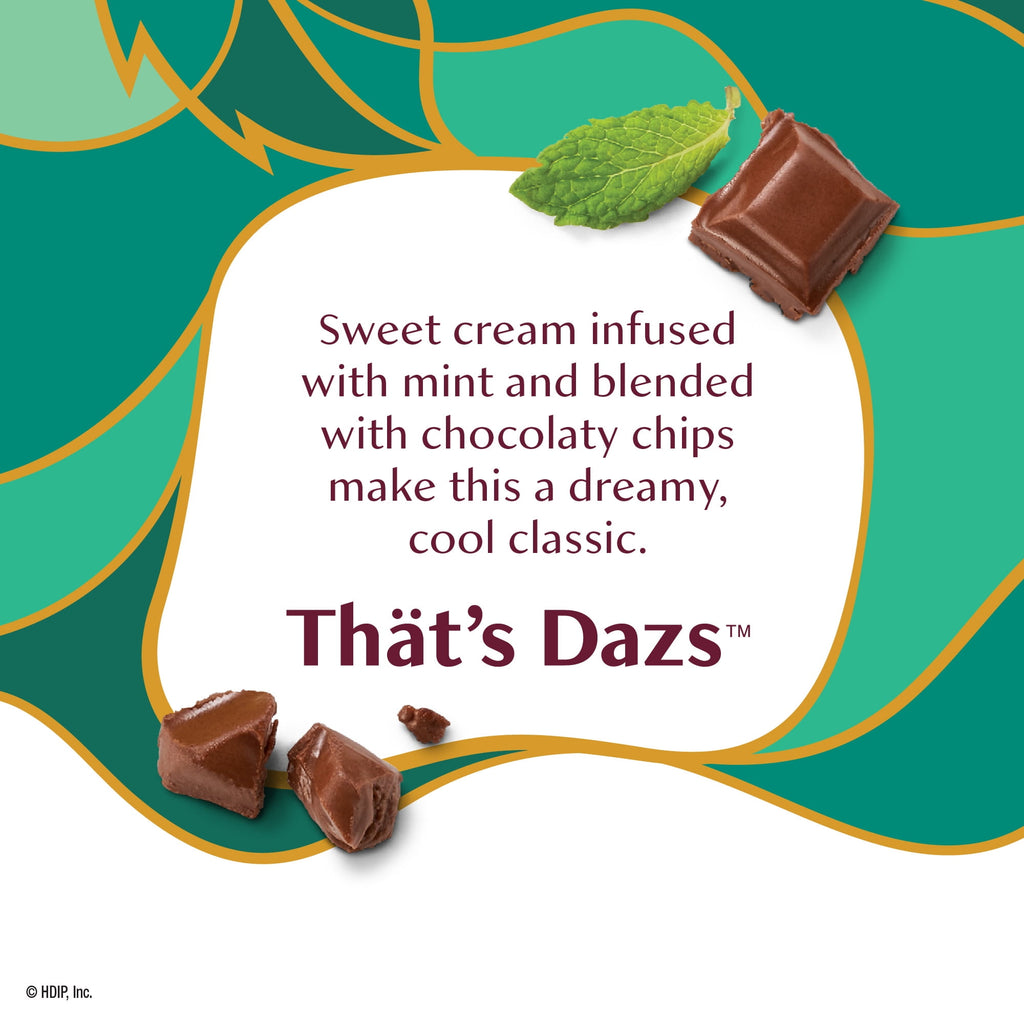 Haagen Dazs Mint Chip Ice Cream 14 Fl Oz Tub