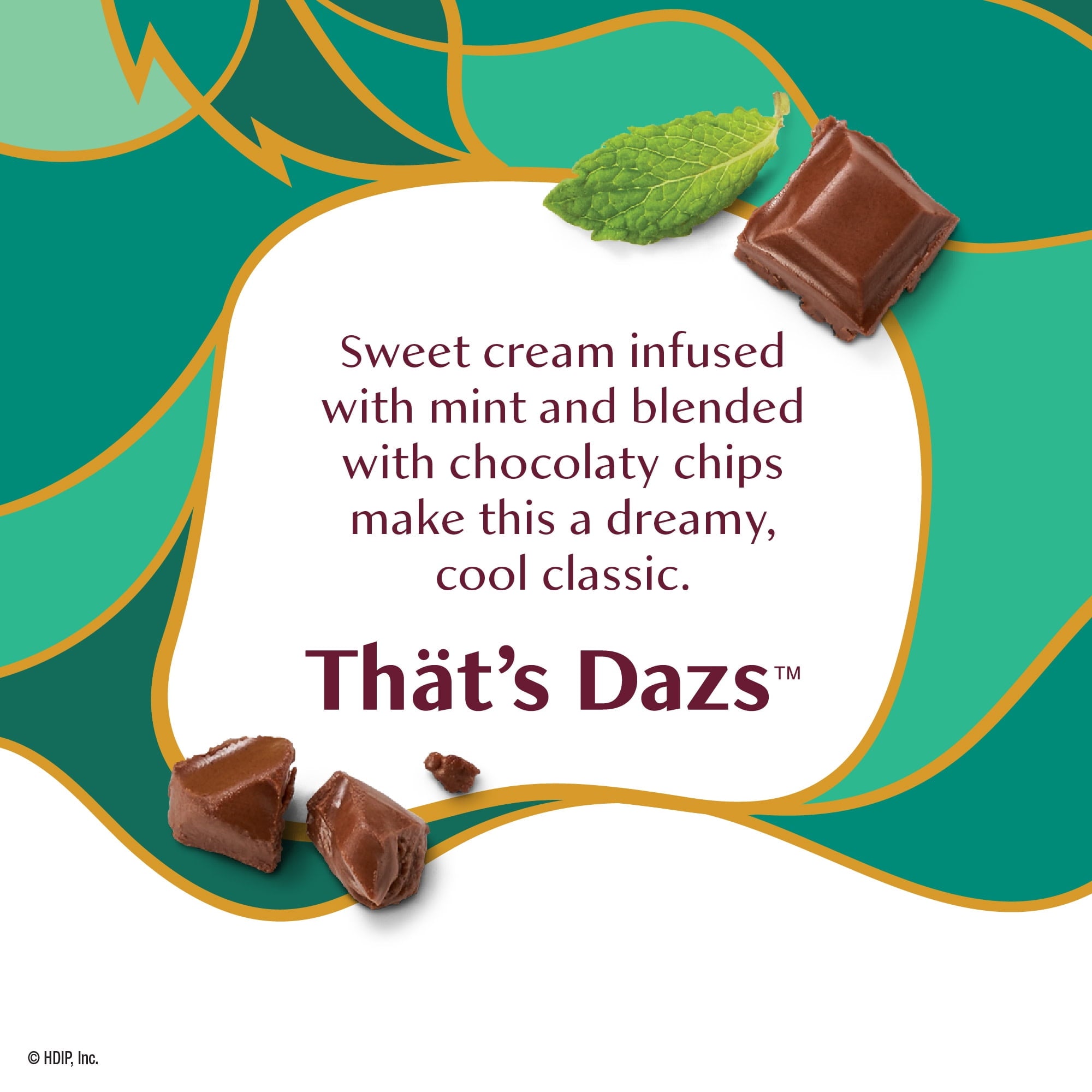 Haagen Dazs Mint Chip Ice Cream 14 Fl Oz Tub