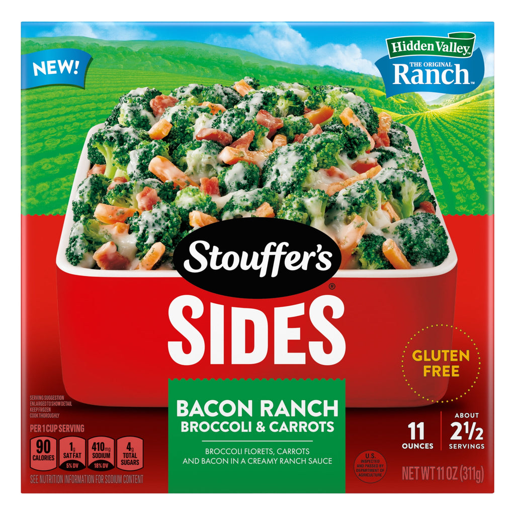 Stouffer's Hidden Valley Bacon Ranch Broccoli and Carrots Frozen Side Dish 11 Oz