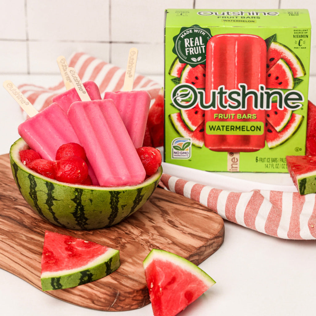 Outshine Watermelon Frozen Fruit Bars 6 Count