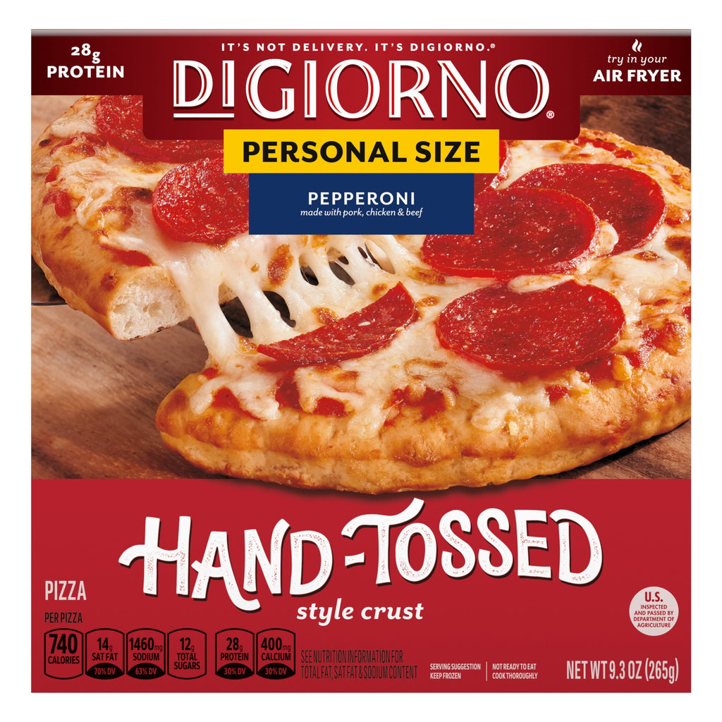 DiGiorno Frozen Mini Pepperoni Personal Pizza 9.3 Oz