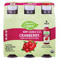Wegmans Organic Cranberry Juice, Mini Bottles, 6 Pack 60 fl. oz.