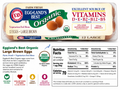 Eggland’s Best Organic Large Brown Eggs, USDA Organic, 12 Count