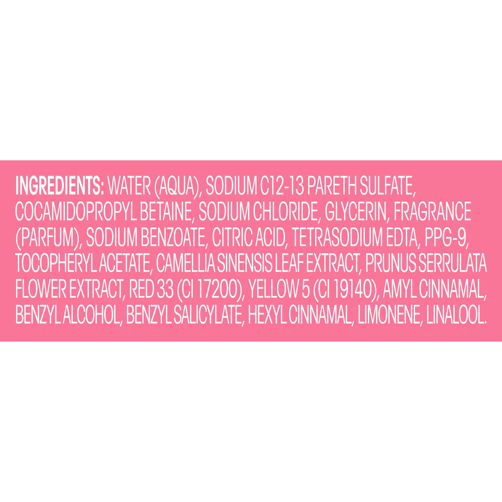 Suave Wild Cherry Blossom Moisturizing Body Wash with Glycerin & Vitamin E 30 fl oz