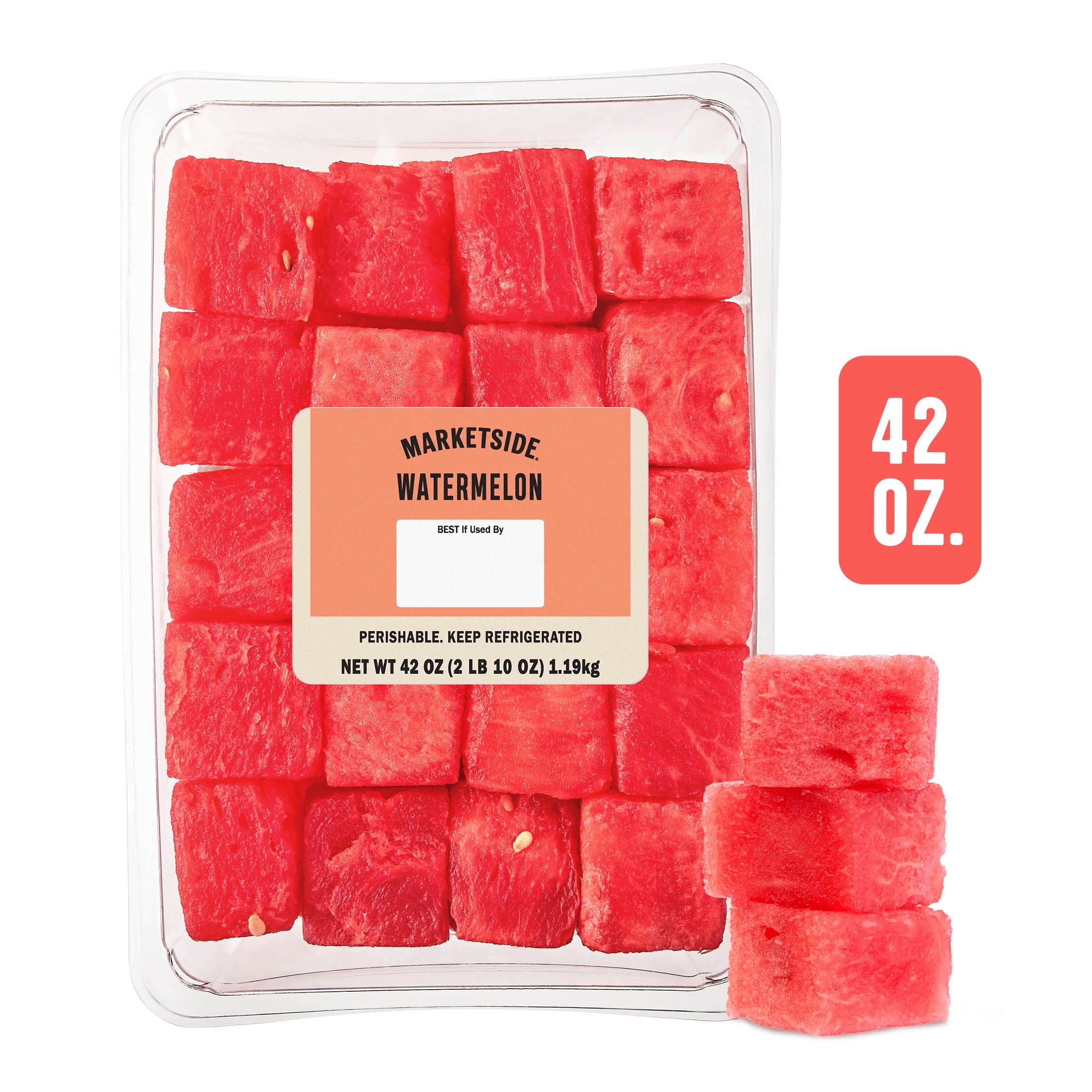 Marketside Fresh Cut Watermelon Chunks 42 Oz Tray