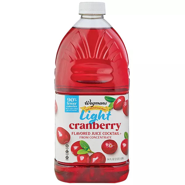 Wegmans Light Cranberry Juice Cocktail 64 fl. oz.