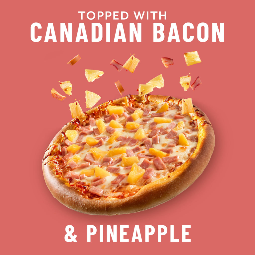 DiGiorno Hawaiian Style Rising Crust Frozen Pizza Canadian Bacon Pineapple 26.5 Oz