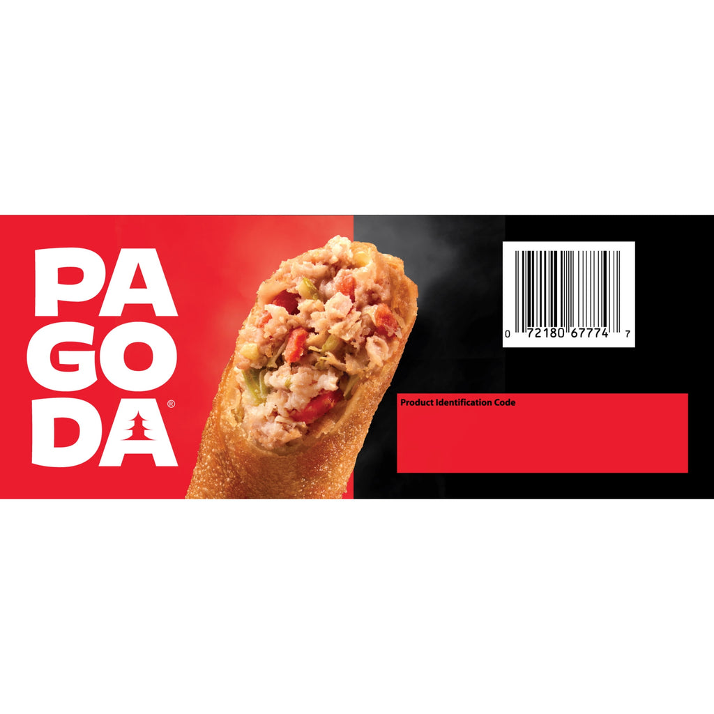 Pagoda Frozen Crunchy Crispy Pork Egg Rolls 22 Oz