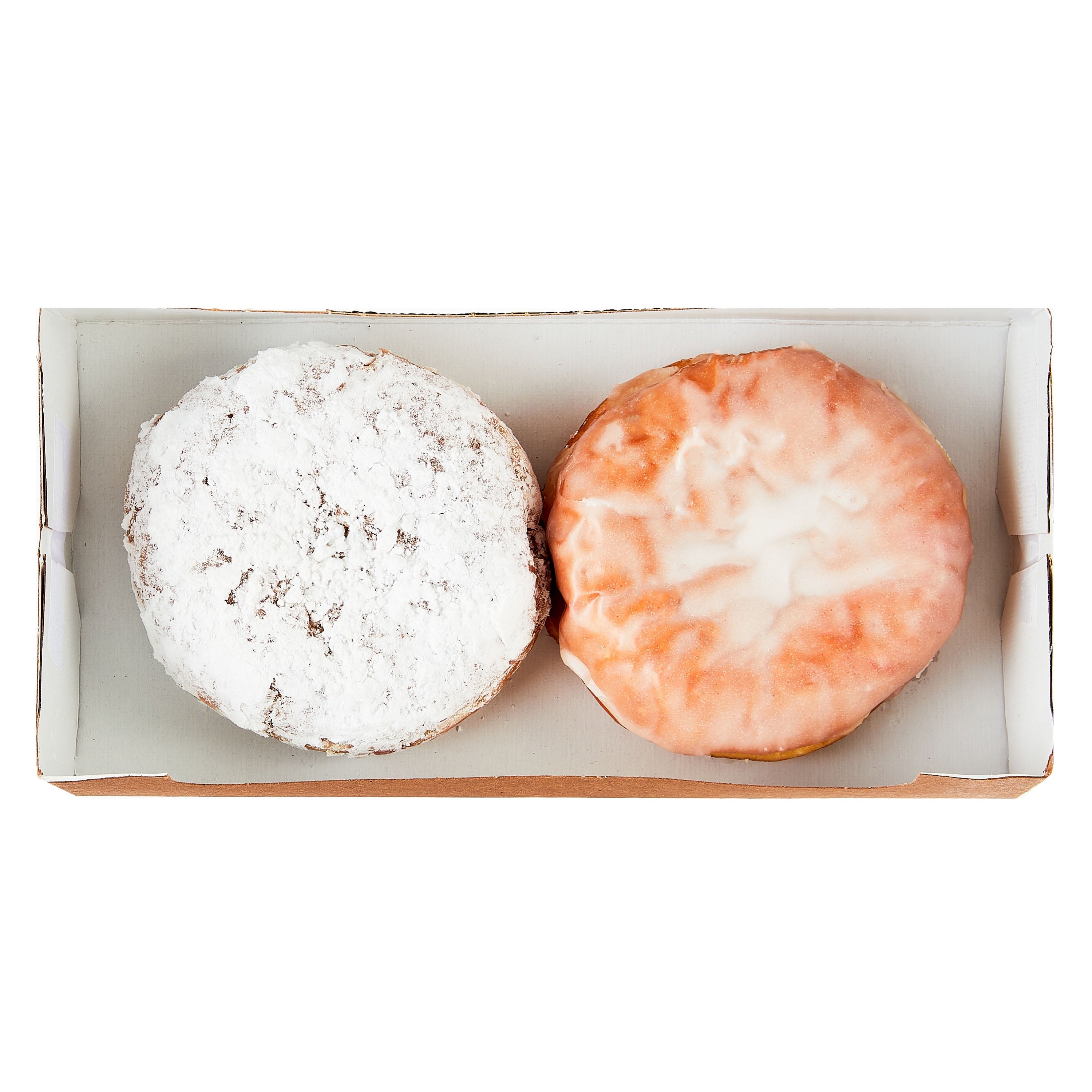 Raspberry Bismark Donuts 5 Oz 2 Count Freshness Guaranteed