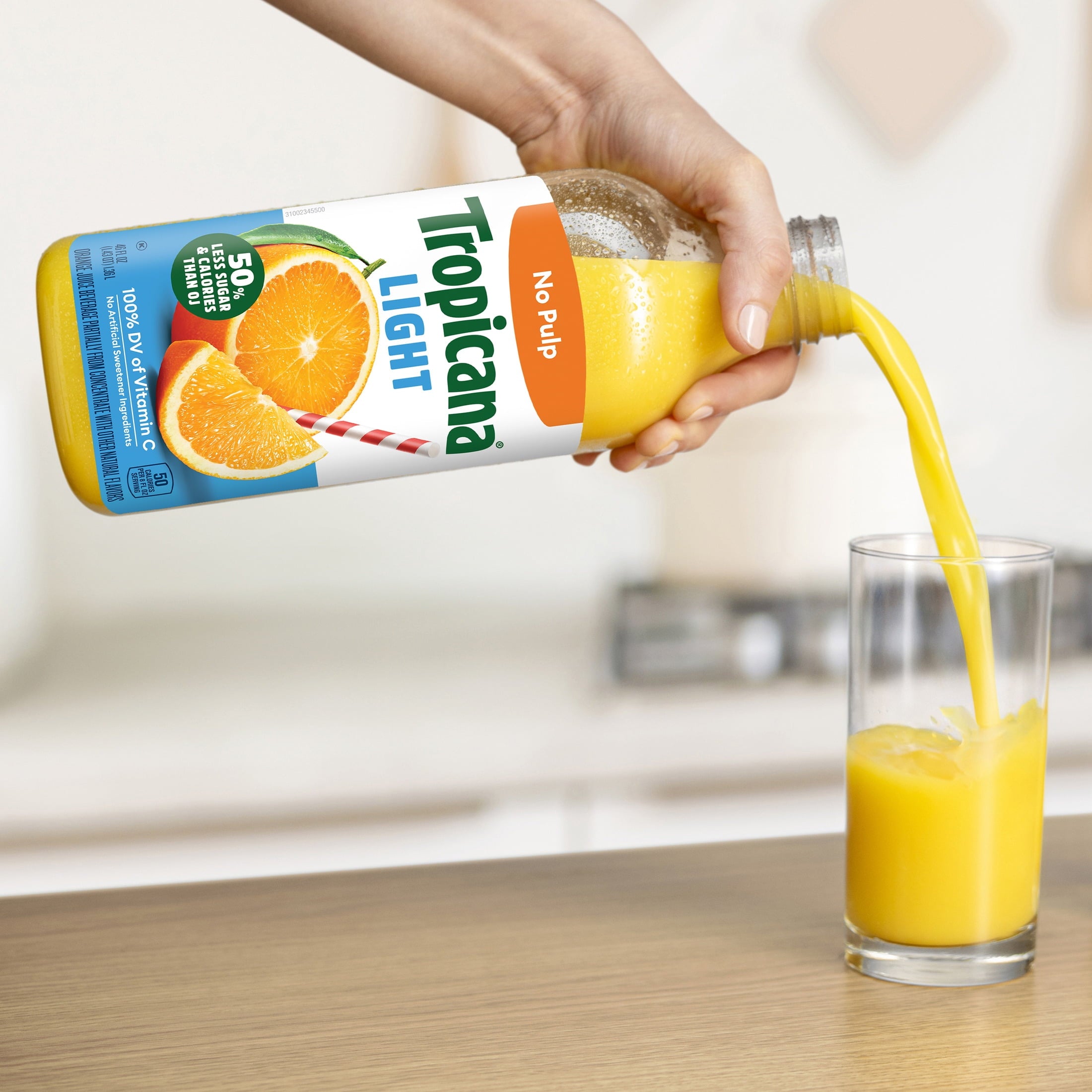 Tropicana Light Orange Juice Beverage No Pulp 46 fl oz