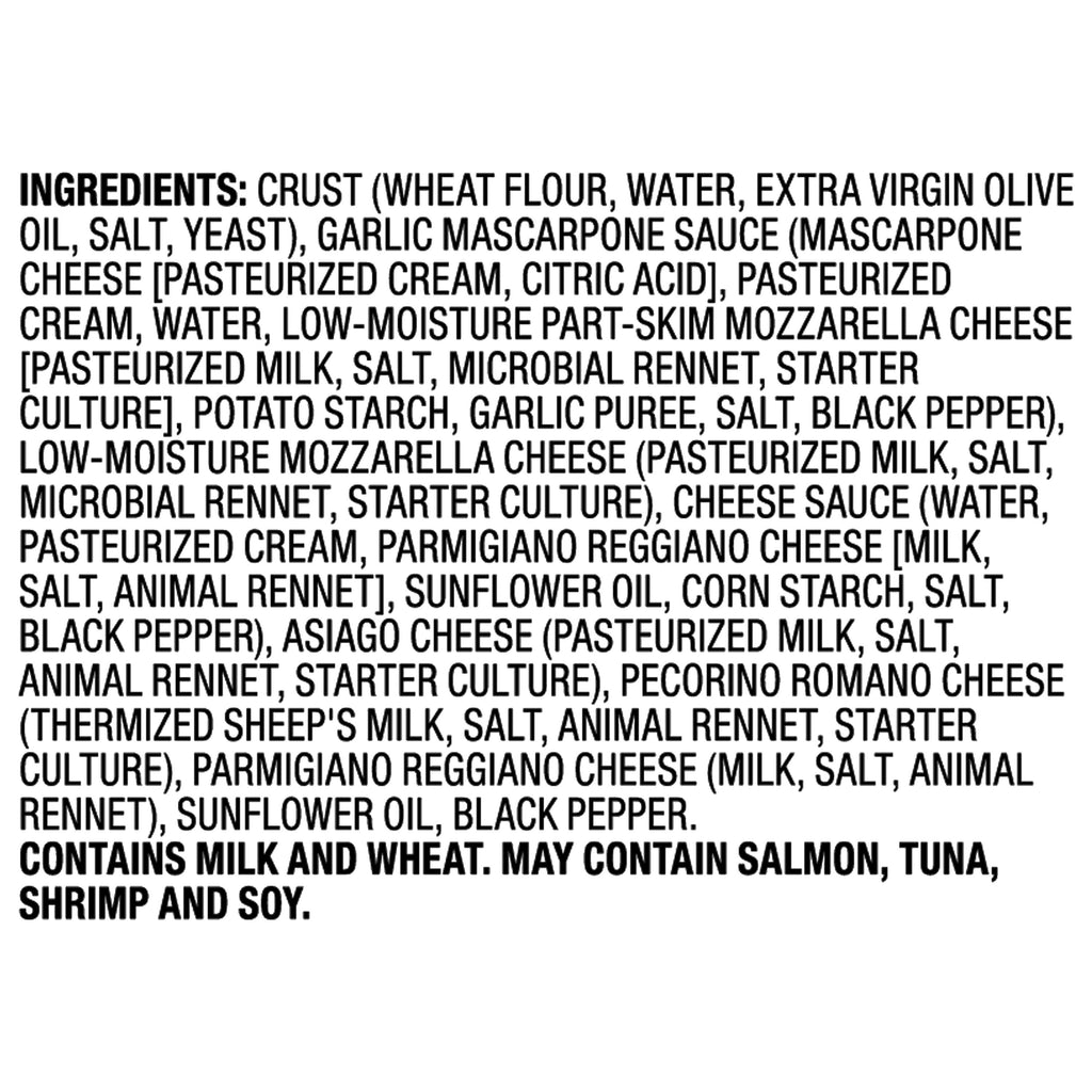 Bettergoods Italian Wood-Fired Five Cheese Pizza Frozen 15.6 Oz