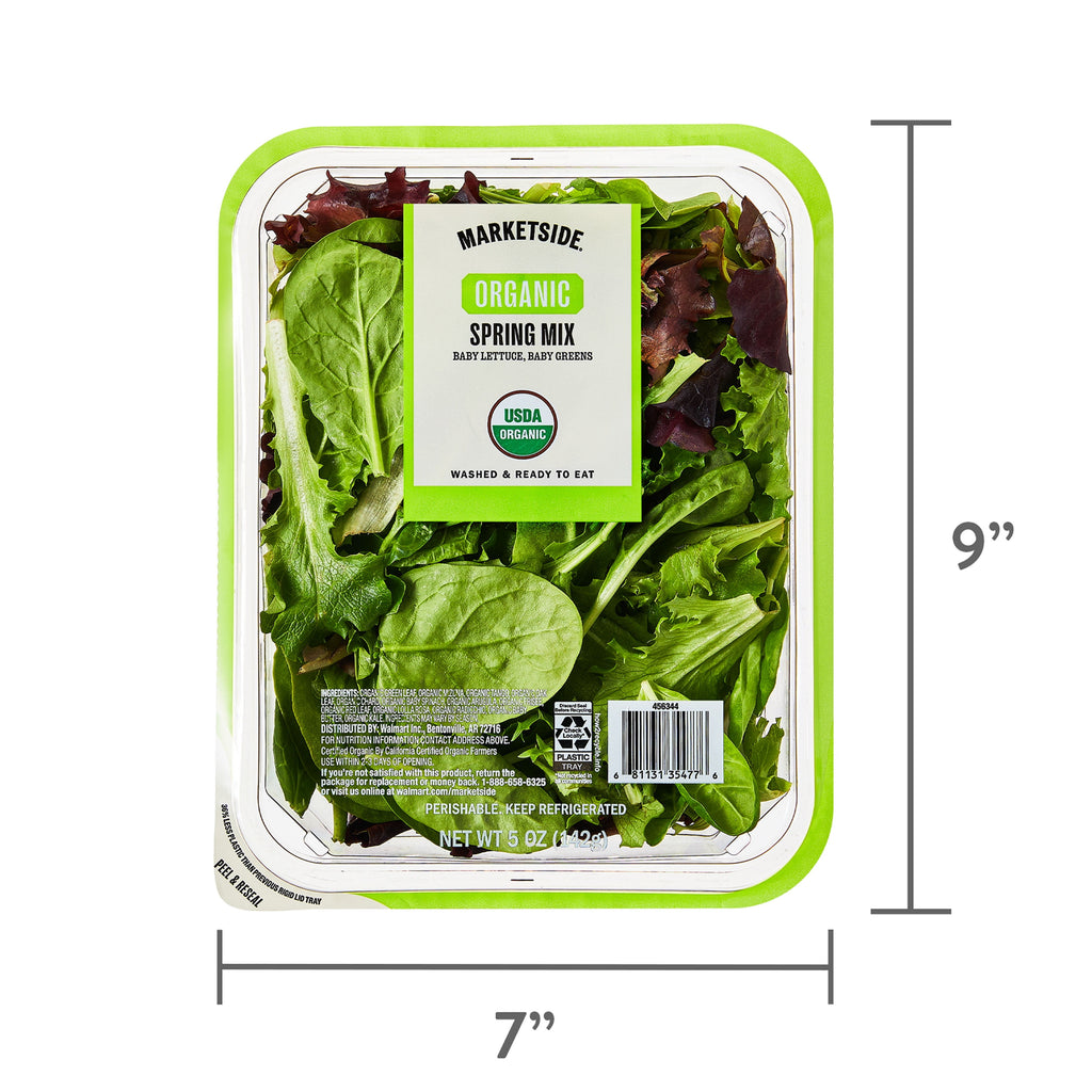 Fresh Marketside Organic Spring Mix Salad 5 Oz