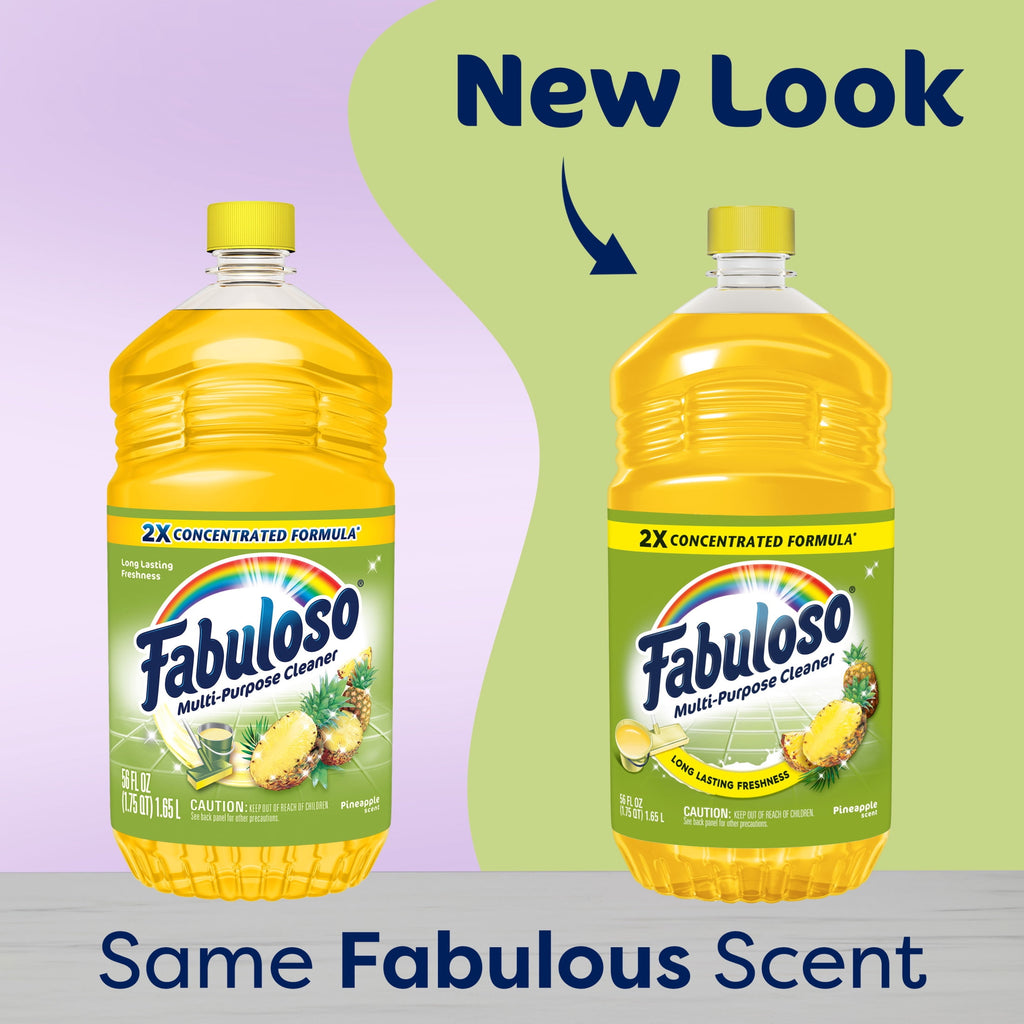 Fabuloso 2X Multi-Purpose Cleaner Pineapple Scent 56 fl oz