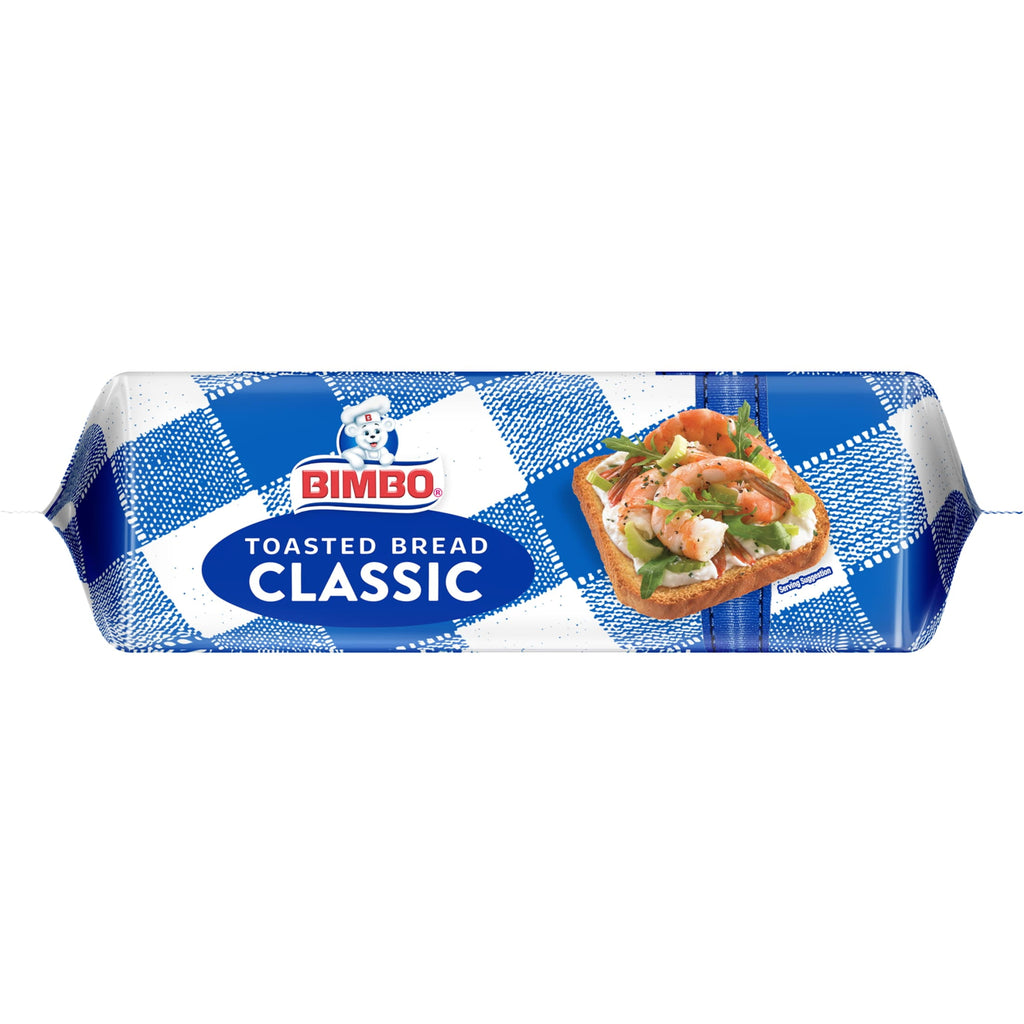 Pan Tostado Classic White Toasted Bread 7.41 Oz 14 Count Bimbo
