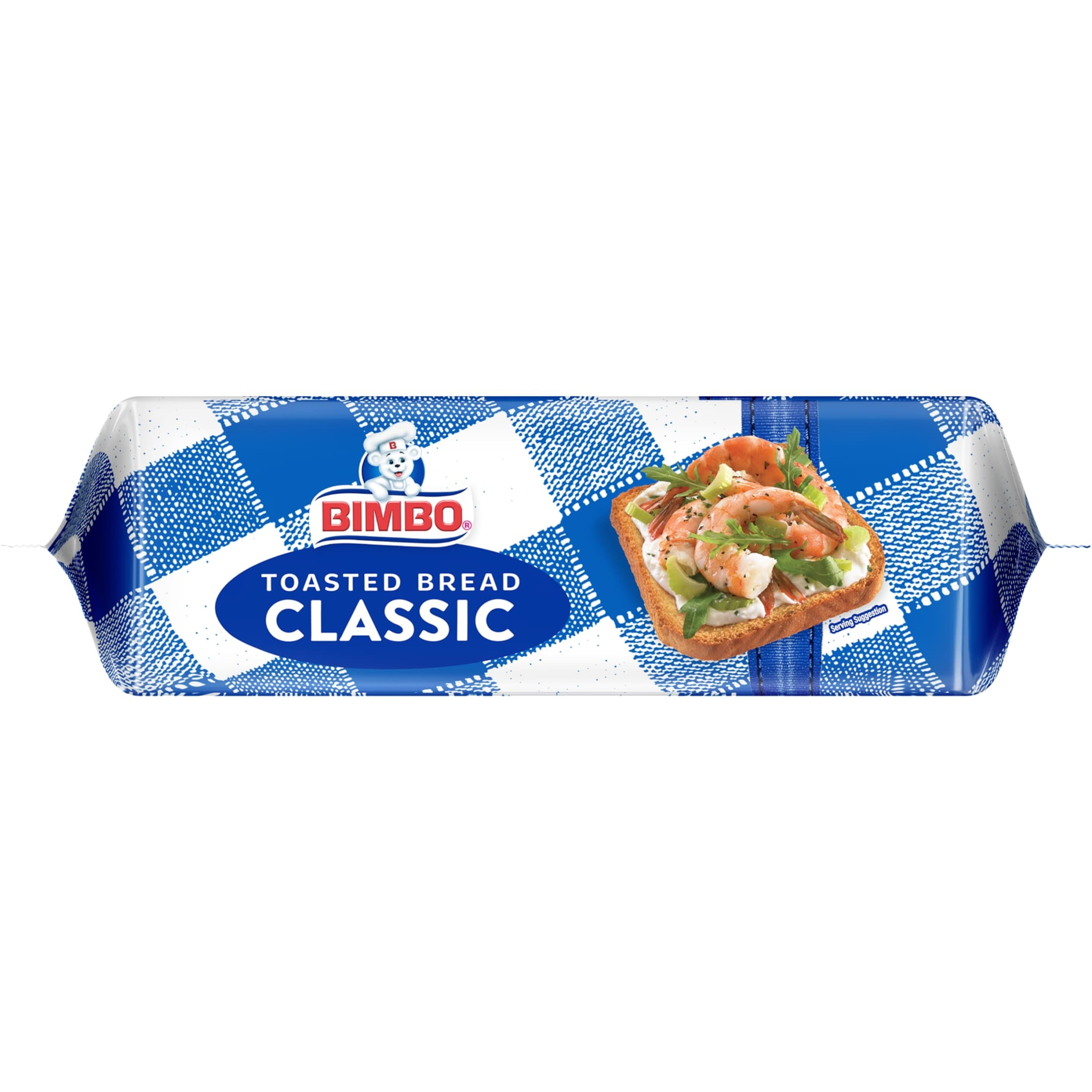 Classic White Toasted Bread 7.41 Oz 14 Count Bimbo