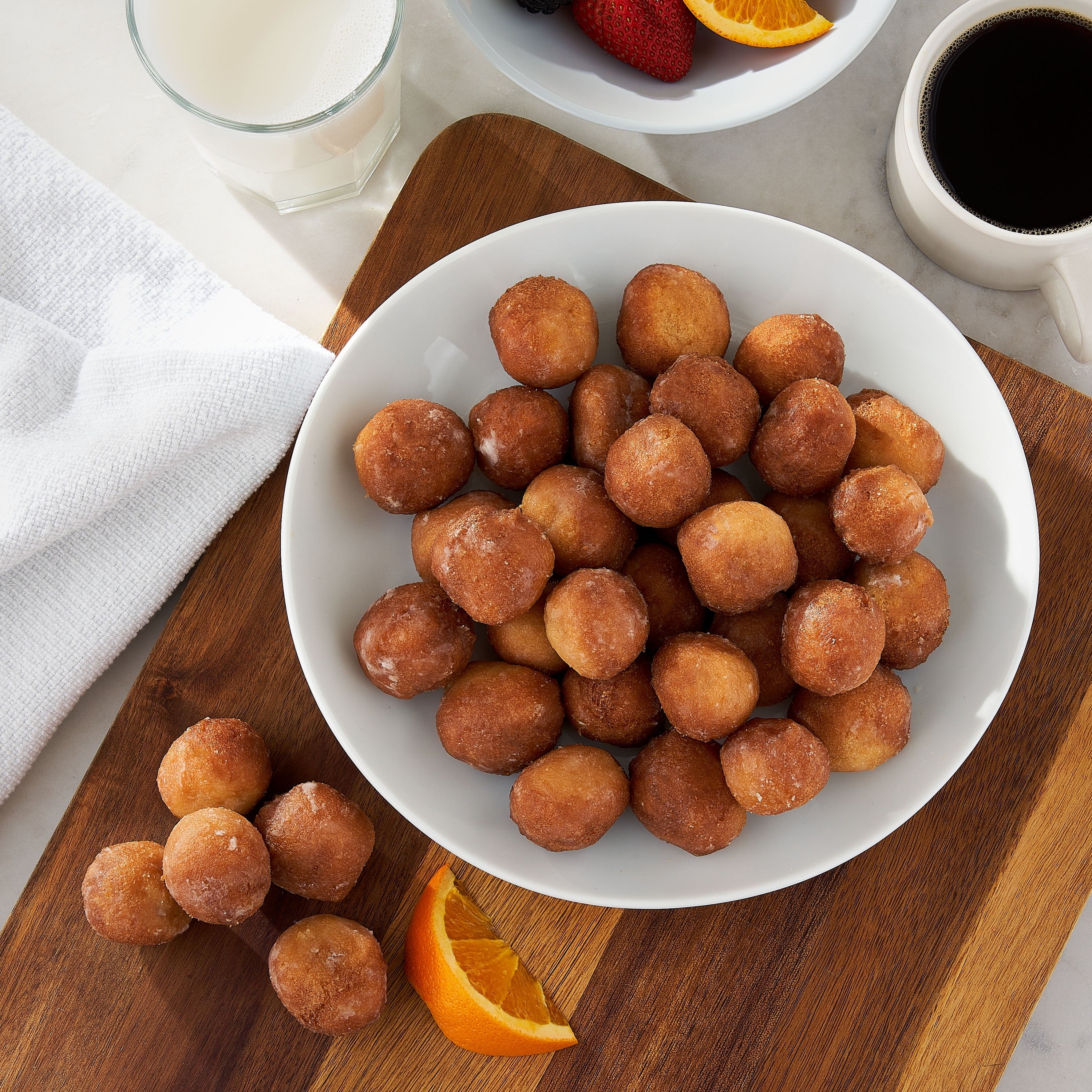 Old Fashioned Glazed Donut Holes 14 Oz 28 Count Freshness Guaranteed
