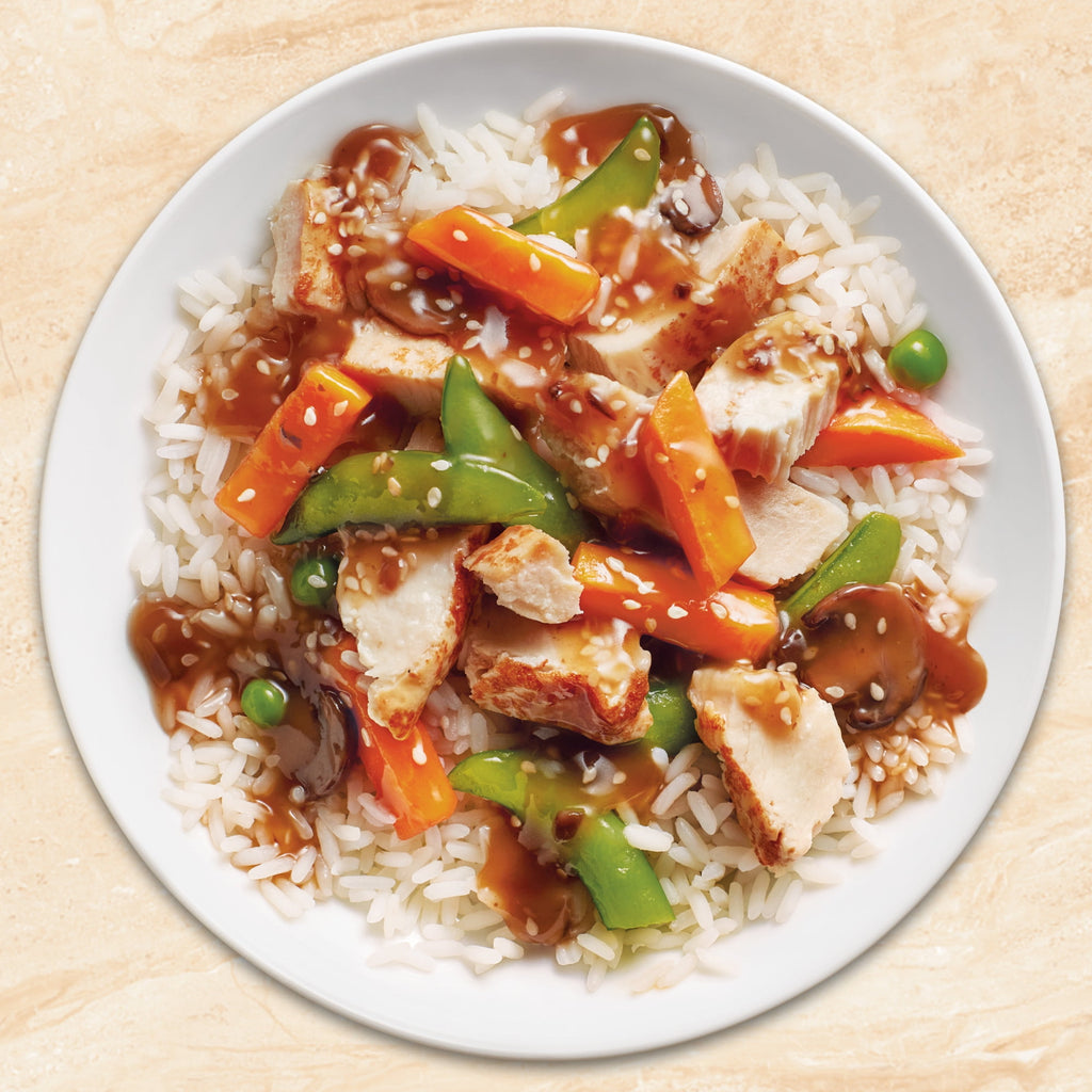 Healthy Choice Cafe Steamers Sweet Sesame Chicken Frozen Meal 9.75 Oz